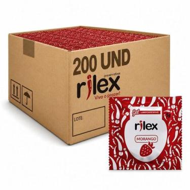 Imagem de Kit Top Kit 200 Sachês Gel Lubrificante Rilex 5g - Aroma Mor Uso Pesso
