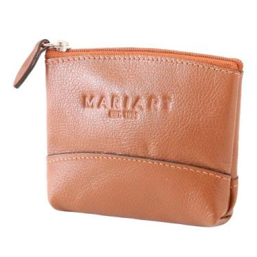 Imagem de Porta-Moedas de Couro Mariart PN10, Camel