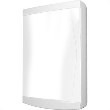 Imagem de Centrinho Tigre Pvc Sobrepor Para 16 Disjuntores Dinsem Barramento Bra