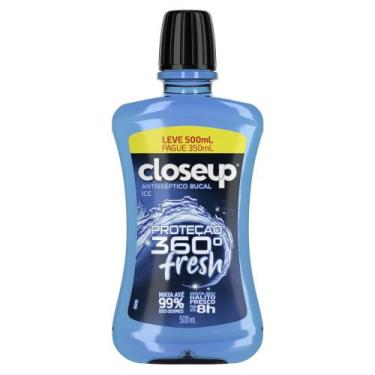 Imagem de Antisséptico Bucal Closeup Ice com Álcool 500ml