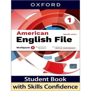 Imagem de Livro - American English File 1A Sb W/Sc Multipack - 4Th Ed. - OXFORD 