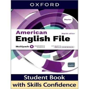 Imagem de Livro - American English File Starter B - Sb W/Ec Multipack - 4Th Ed. 