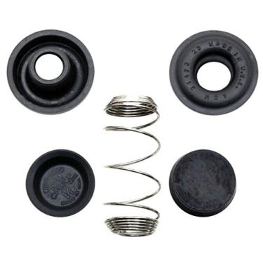 Imagem de ACDelco Kit de reparo profissional de cilindro de roda de freio de tambor dianteiro 18G45 com mola, botas e tampas