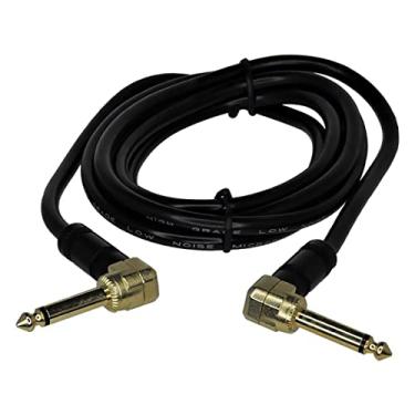 Imagem de Cabo para Guitarra P10 para P10 Mono Conector 90º 2 Metros