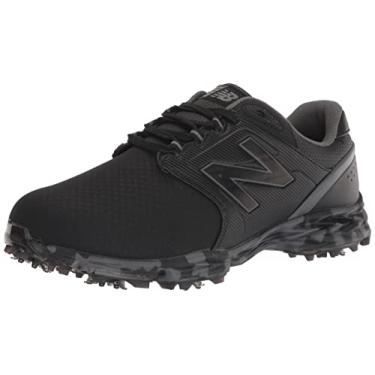 Imagem de New Balance Sapato de golfe masculino Striker V3, Preto/Multi, 9 Wide