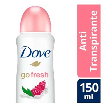 Imagem de Desodorante Antitranspirante Aerosol Dove Go Fresh Romã e Verbena 150ml