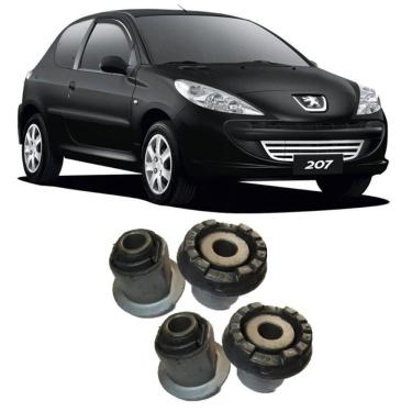 Imagem de 04 Buchas do Eixo Peugeot 207 Traseiro (2003 Até 2013)