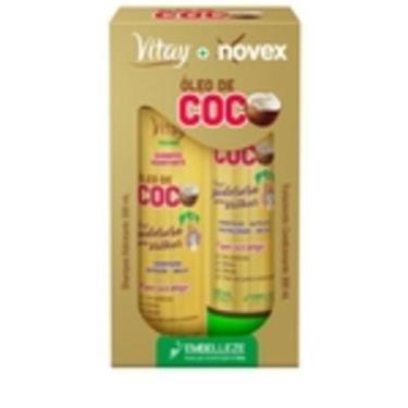Imagem de Kit Shampoo + Condicionador Novex Óleo De Coco 300ml