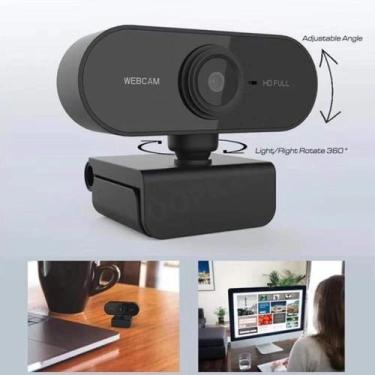 Imagem de Webcam Full Hd 1080P Skyhawk Microfone Embutido Com Redução De Ruído C