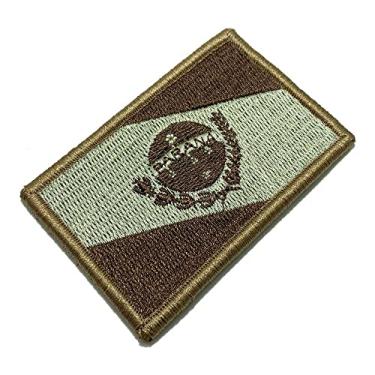 Imagem de BE0174V04 Bandeira Paraná CR Brasil Bordado Fecho Contato