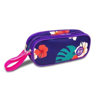 Imagem de Estojo Clio Cross Costas Estampa Juvenil Casual Floral