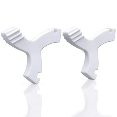 Imagem de Mastigadores para Alinhador Invisalign Invisalign 2 peças sem perfume Alinhador para Órteses Invisíveis Munchias Ortodônticas (Branco/Sem Sabor)