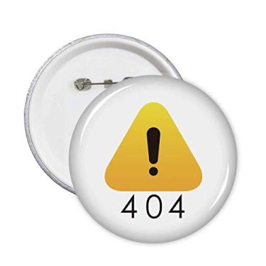 Imagem de Programmer 502 Pinos de aviso de erro, botão de crachá, decoração de acessórios, 5 peças