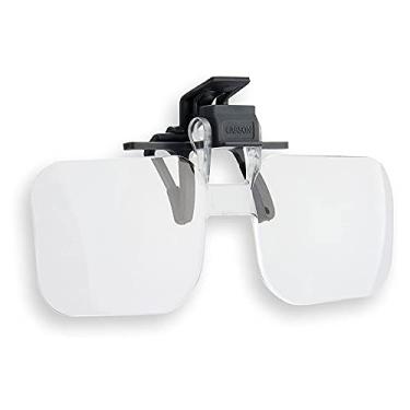 Imagem de Lupa 1,5 x Serie Clip and Flip com encaixe para óculos