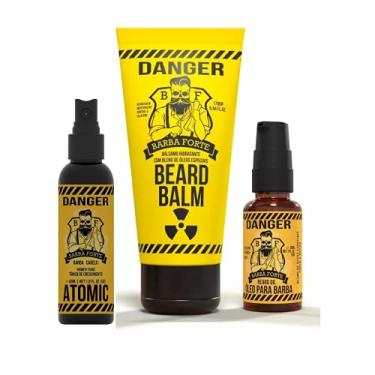 Imagem de Kit Beard Bálsamo 170g + Óleo Danger 30ml + Tônico Crescimento Danger 45ml