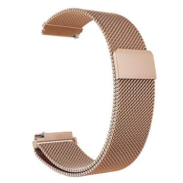Imagem de Pulseira Magnética 22mm Para Samsung Gear S3 Classic, S3 Frontier, Galaxy Watch 46mm (Dourado)