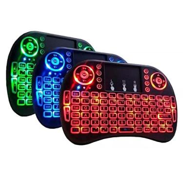 Imagem de Mini Teclado LED Controle Smart Compatível com VideoGames TVSmart e tvBox