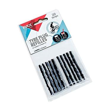 Imagem de PAX 20 peças cordas de reparo de pneu pretas de 1,5 mm, plugues de pneu sem câmara, kits de reparo de pneu, motocicleta de terno, carro