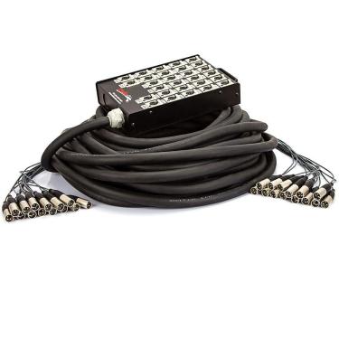 Imagem de Medusa Som 28 Vias Montada Conector Cirilo Cabos 25 Metros