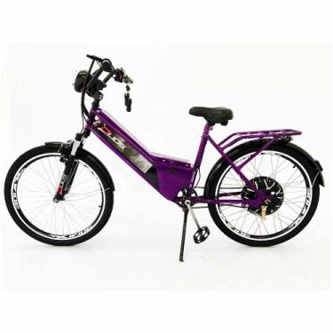 Imagem de Bicicleta Elétrica - Duos Confort - 800W 48V 15Ah - Roxa - Duos Bikes