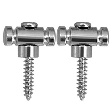 Imagem de Moniss 2 pçs retentor de corda de guitarra árvore de corda de guitarra com parafuso acessório de guitarra elétrica para guitarra