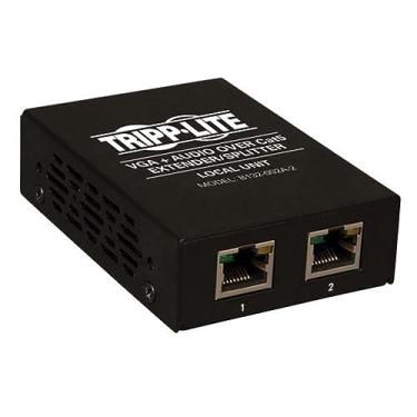 Imagem de Tripp Lite VGA de 2 portas com divisor extensor de áudio Over Cat5/Cat6, transmissor com cópia EDID, 1920x1440 a 60Hz (B132-002A-2)