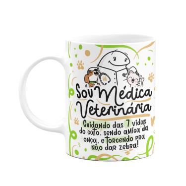 Imagem de Caneca Flork Profissões - Sou Médica Veterinária