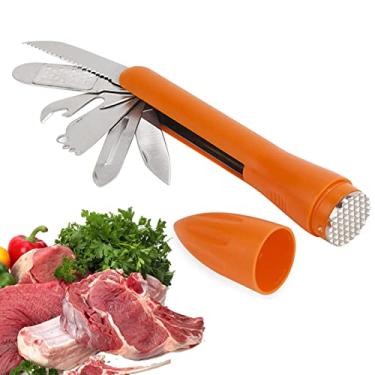 Imagem de vegetais | Ferramenta descalcificação peixe cozinha - Utensílio cozinha 9 em 1, abridor garrafa, martelo carne, espremedor manual, ralador, ferramenta utensílios cozinha Gentle