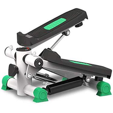 Imagem de Mini treinador de fitness elíptico com aparelho elíptico com pedal antiderrapante, display HD, tênis silencioso para ginástica em casa, esportes indoor, verde (verde) Efficency