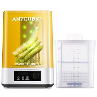 Imagem de ANYCUBIC Wash and Cure 3.0, a mais nova estação de lavagem e cura de volume 2 em 1, com luzes Gooseneck, para a impressora 3D SLA DLP Mars Photon Mono LCD, tamanho da lavagem 165 x 100 x180 mm