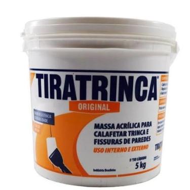 Imagem de Massa Acrílica Tiratrinca Tiratrinca 5Kg