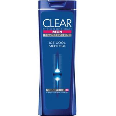 Imagem de Shampoo Clear Men Ice Cool Menthol Com 200ml - Unilever