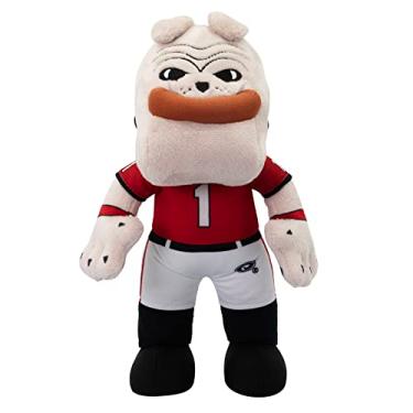 Imagem de Bleacher Creatures Georgia Bulldogs Boneco de pelúcia de mascote Hairy Dawg de 25,4 cm – Um mascote para brincar ou exibir