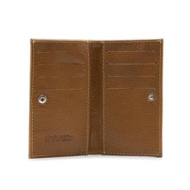 Imagem de Carteira Porta Cartão Couro Floater Conhaque CF-004 Feminina-Feminino