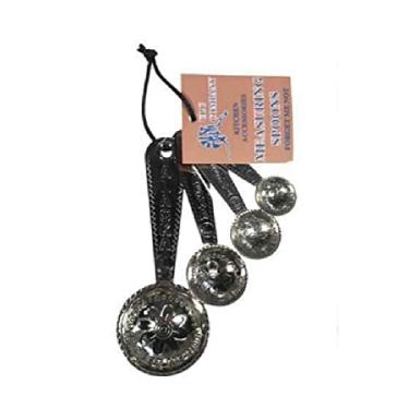 Imagem de Colheres medidoras de aço inoxidável Alaska Forget Me Not (prata)