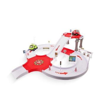 Imagem de Estacionamento Radical Bombeiros Brinquedo Carrinhos Criança