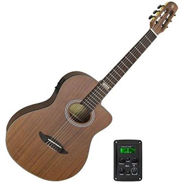 Imagem de Violao Eletrico Nylon Gnf3 Ceq Ws Satin