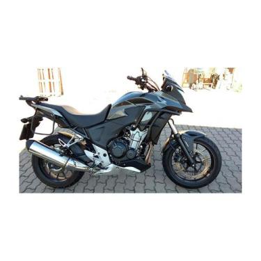 Imagem de Proteção Lateral Tubular CB 500X 2013 2014 2015 2016 Preto - Start Rac
