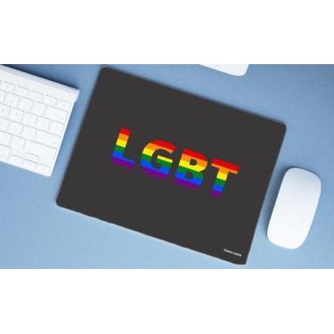 Imagem de Mouse Pad Emborrachado Personalizado Coleção Estampas LGBTQIA+, 40 x 3