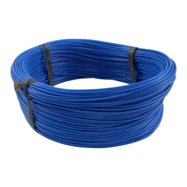 Imagem de Cabo Flex. Auto Estanhado 0.50mm  Azul Rolo 100m-Cód.6758 - BC Cabos