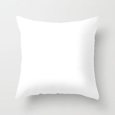 Imagem de Kit 4 Capa de Almofada Macia 45x45 Admirare,  Branca