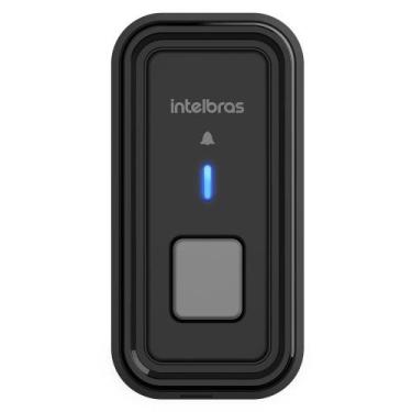 Imagem de Campainha sem fio com bateria cib 101 preto - INTELBRAS