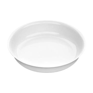 Imagem de Assadeira Redonda Branca Marinex 3 Litros Para arroz de forno.