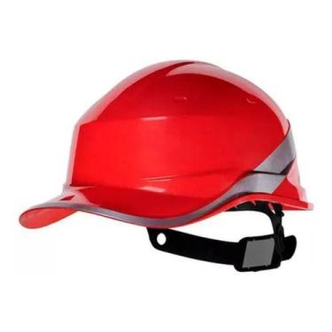 Imagem de Capacete epi segurança diamondv vermelho - PRO SAFETY/CAPACETE