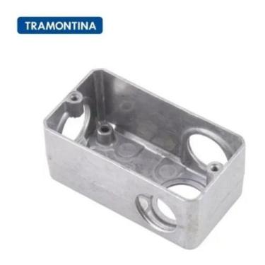 Imagem de KIT 2 Condulete Tramontina Multiplo Sem tampa L 1 Polegada