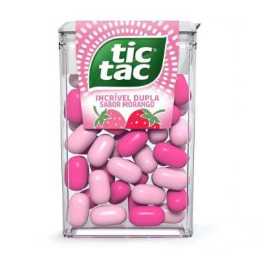 Imagem de Pastilha Tic Tac Morango 14,5g - Ferrero