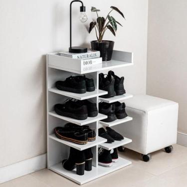 Imagem de Sapateira de Madeira para Organização e Decoração do Lar - Móveis C.