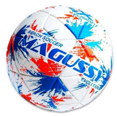 Imagem de Bola Beach Soccer Futebol Areia Praia Oficial Magussy, Branco