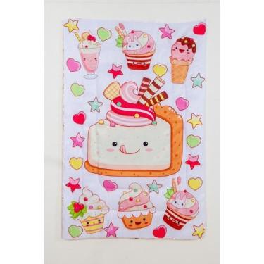 Imagem de Edredom Dupla Face Specialle Menina para Bebe - Zan Baby, Docinhos