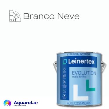 Imagem de Evolution Acrílico Leinertex Semibrilho 3,6L, BRANCO NEVE, 3,6L